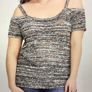 Torrid cotton off the shoulder tank